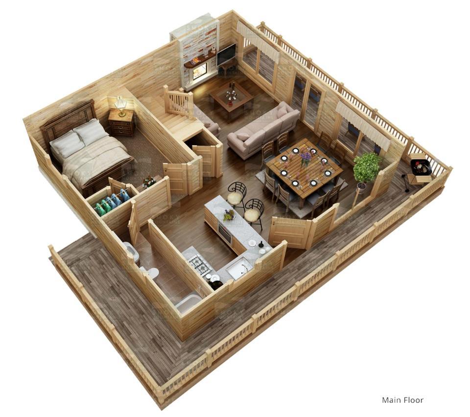 Aspens Envy Apartment พิเจนฟอร์จ ภายนอก รูปภาพ